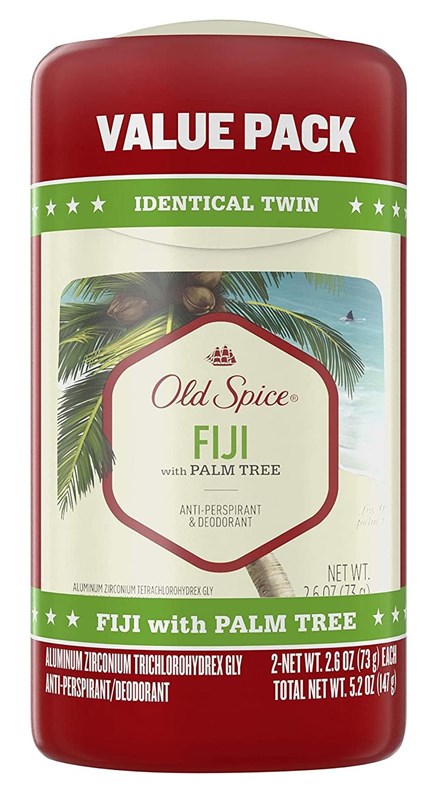 Old Spice Deodorant 2.6oz Figi Value Two At Once