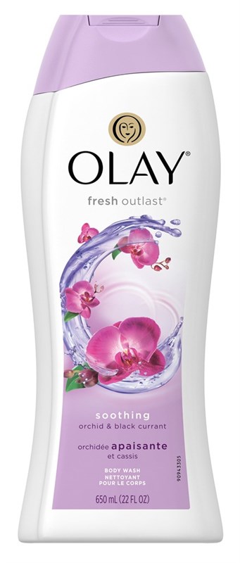 Olay Body Wash Fresh Soothing Orchid & Black Currant 22oz