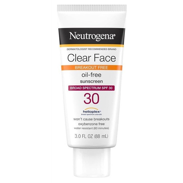 Neutrogena Clear Face Spf#30 Oil-Free Lotion 3oz