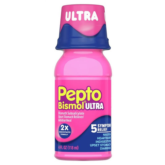 Pepto Bismol Ultra Liquid 4oz .