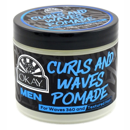 Okay Men Curls & Waves Pomade 4oz