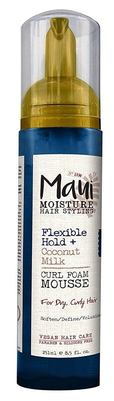 Maui Moisture Coconut Milk Curl Foam Mousse 8.5oz