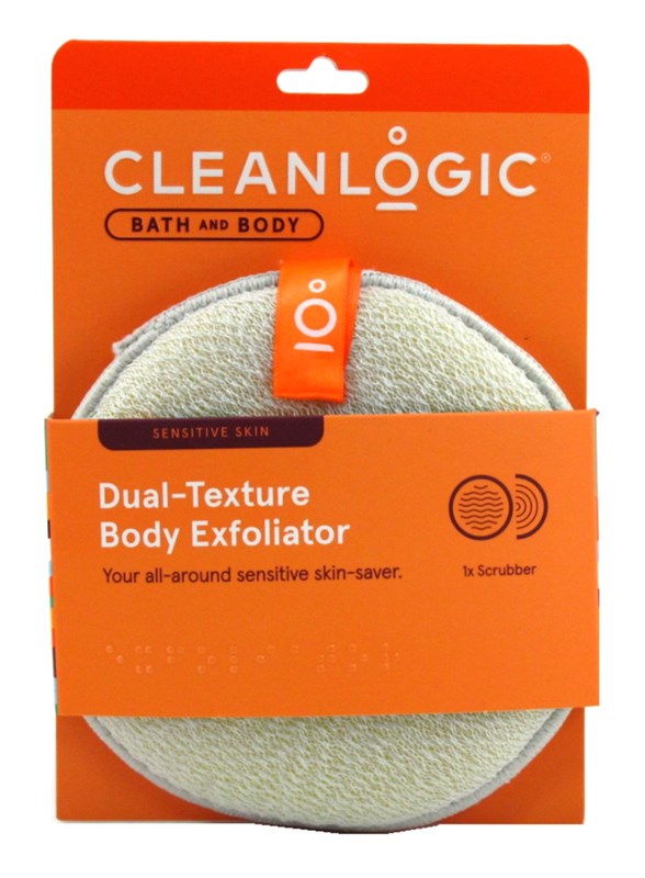 Clean Logic Bath & Body Dual Texture Body Exfoliator S