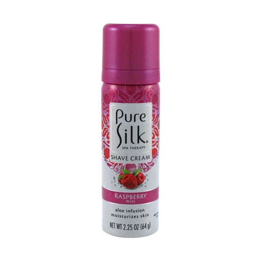 Pure Silk Shave Cream Raspberry Mist 2.25oz (12in)