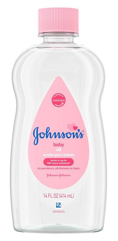 Johnsons Baby Oil 14oz .