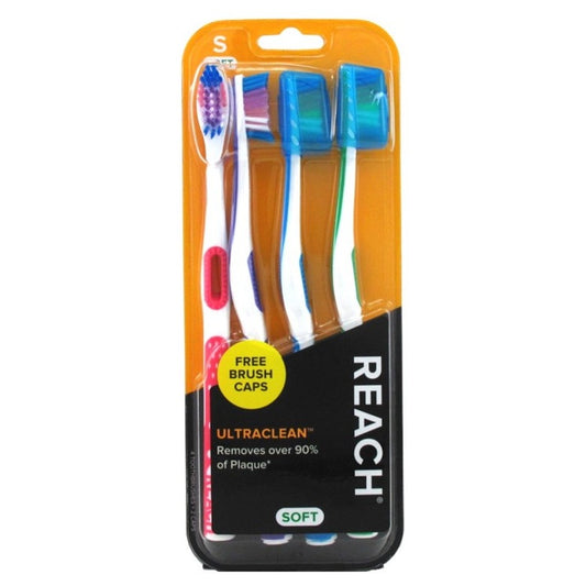 Reach Toothbrush Ultra Clean 4 Pack Soft (1PC)