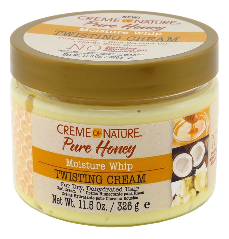 Creme Of Nature Pure Honey Twisting Cream 11.5oz Jar