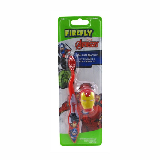 Firefly Toothbrush Avengers Iron Man W/Cap Soft (12in)