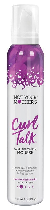 Not Your Mothers Curl Talk Curl Activating Mousse 7oz