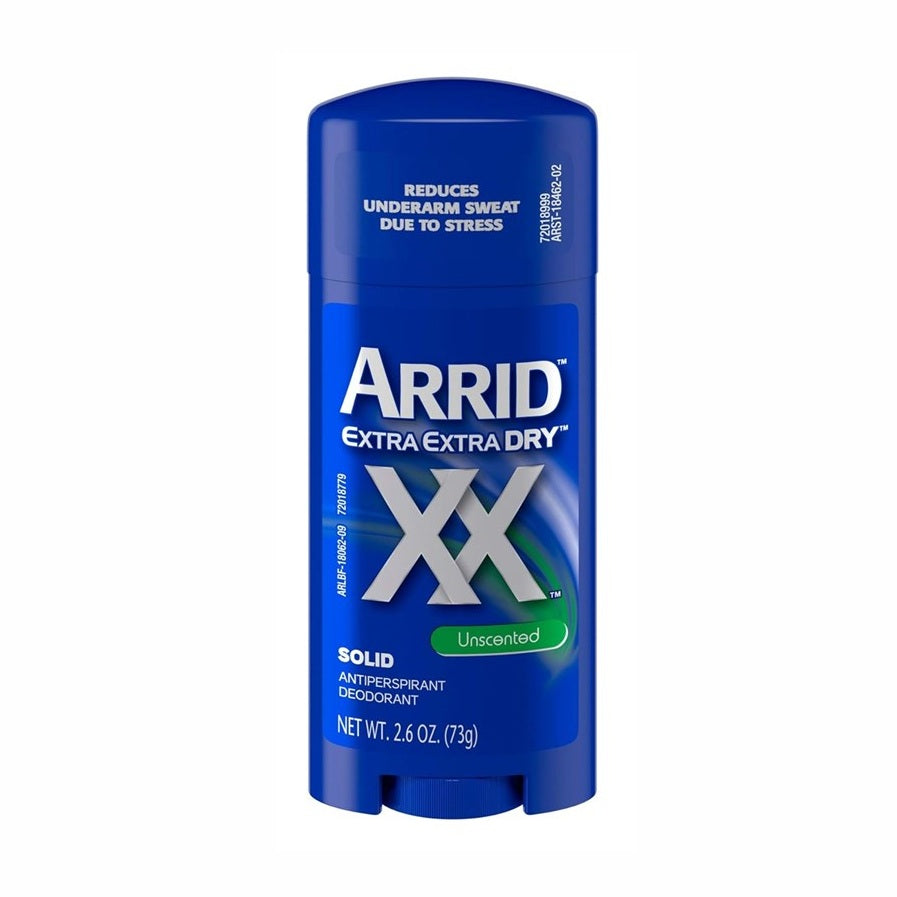 Arrid Deodorant 2.6oz Solid Xx Unscented