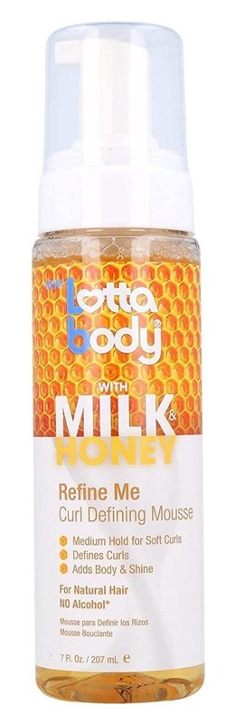 Lotta Body Mousse Curl Define Milk & Honey 7oz Refine Me
