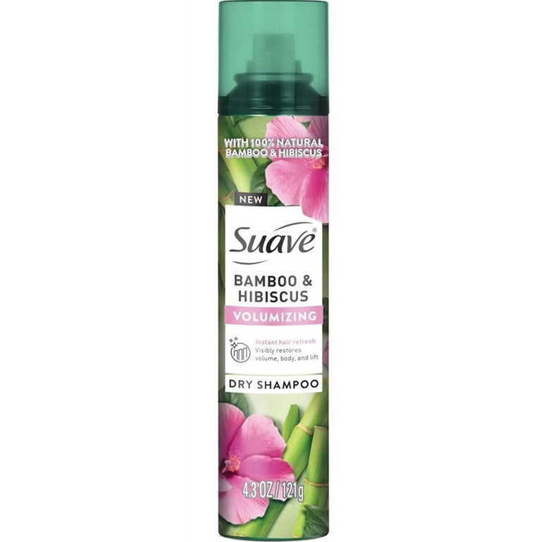 Suave Dry Shampoo Bamboo & Hibiscus Volumizing 4.3oz