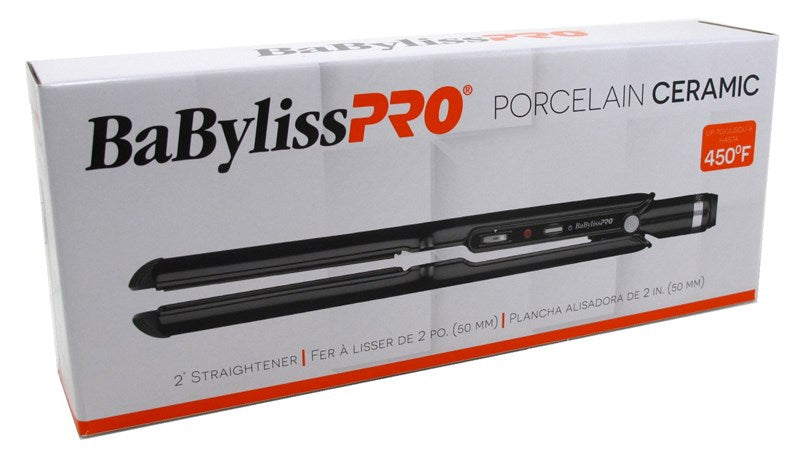 Babyliss Pro Flat Iron 2Inch Porcelain Ceramic