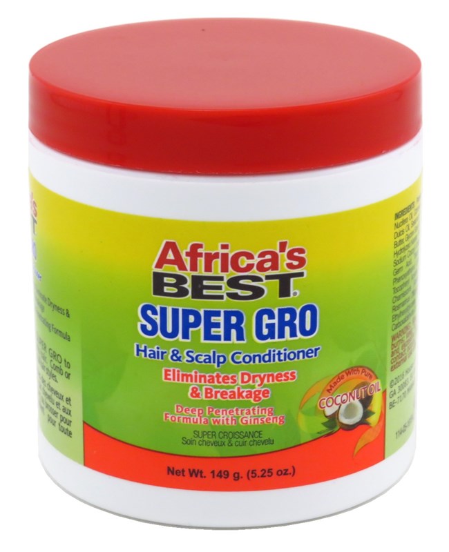 Africas Best Gro Super Hair & Scalp Conditioner 5.25oz