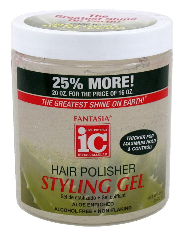 Fantasia Gel 20oz Bonus Clear With Sparkle Lites