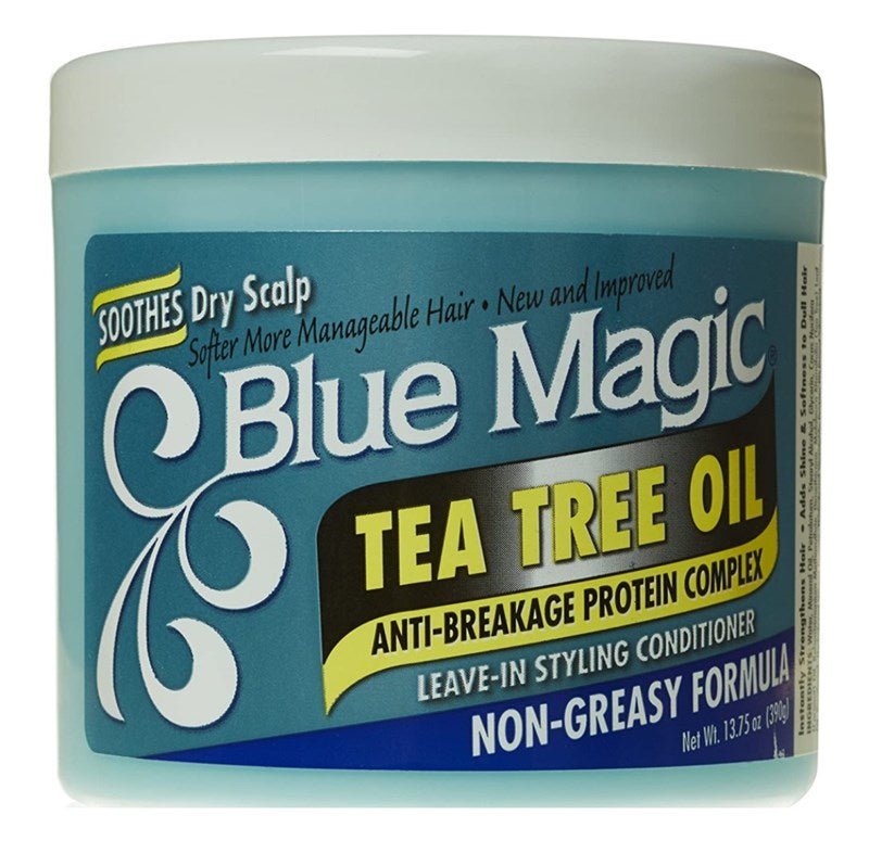 Blue Magic Tea Tree Oil Leave- In Conditioner Styling 13.75oz