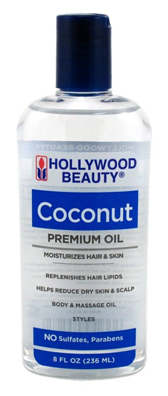 Hollywood Beauty Coconut Premium Oil 8oz