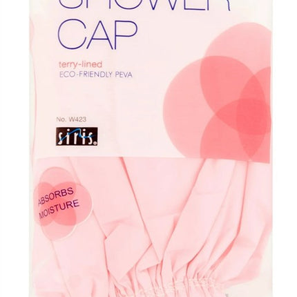 Siris Shower Cap Terry Lined Large Vinyl (Assorted Colors)