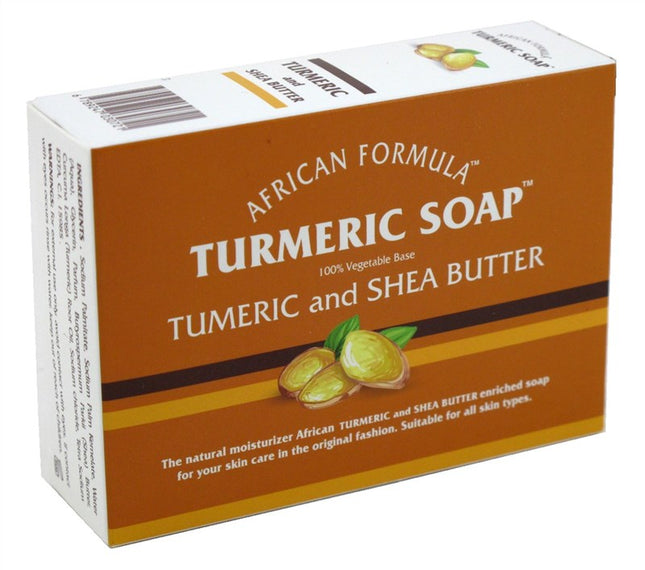 African Formula Turmeric Soap 3.5oz Turmeric & Shea Butter