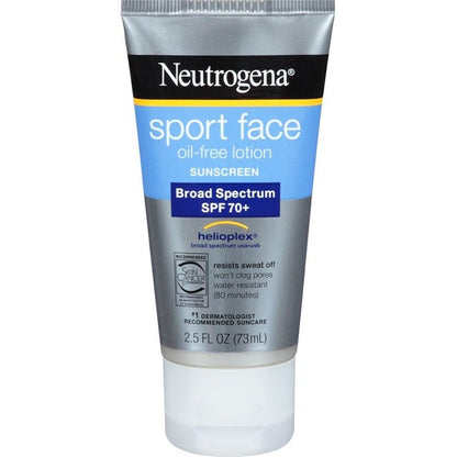 Neutrogena Sport Spf#70+ Face 2.5oz Tube