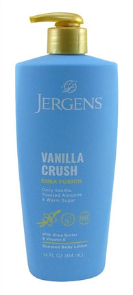Jergens Shea Fusion Vanilla Crush Body Lotion 14oz Pump