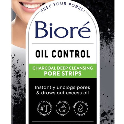 Biore Charcoal Deep Cleansing Pore Strips 6 Count