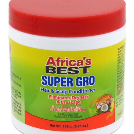 Africas Best Gro Super Hair & Scalp Conditioner 5.25oz