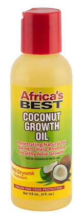Africas Best Coconut Growth Oil 4oz