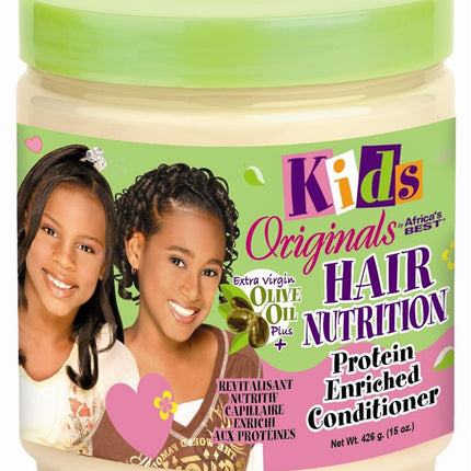 Africas Best Kids Orig Cond. Hair Nutrition 15oz Jar