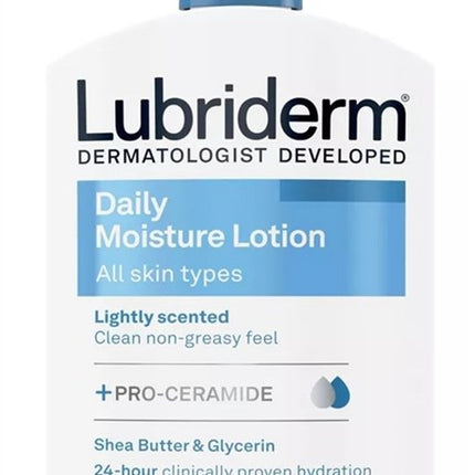 Lubriderm Daily Moisture Lotion Lightly Scented 16oz