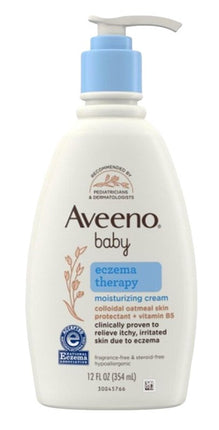 Aveeno Baby Eczema Therapy Moisturizing Cream 12oz