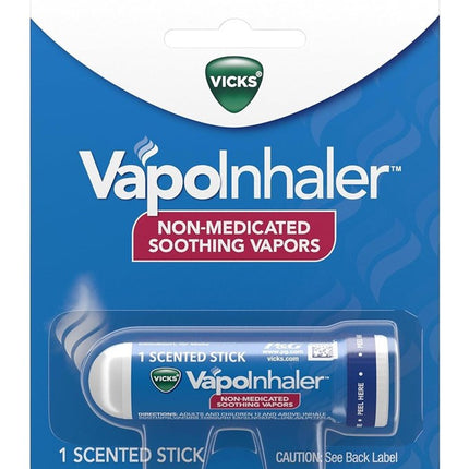 Vicks Vapoinhaler Stick Non- Medicated Menthol Scent