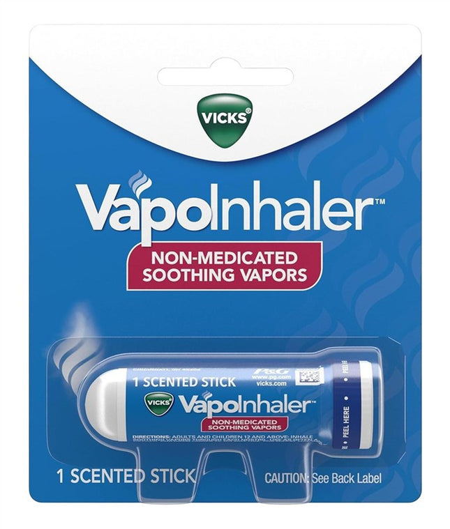 Vicks Vapoinhaler Stick Non- Medicated Menthol Scent