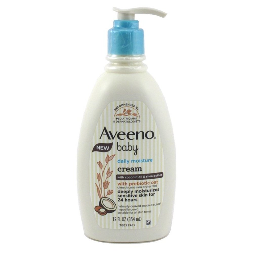 Aveeno Baby Cream Daily Moisture 12oz Coconut Oil&Shea