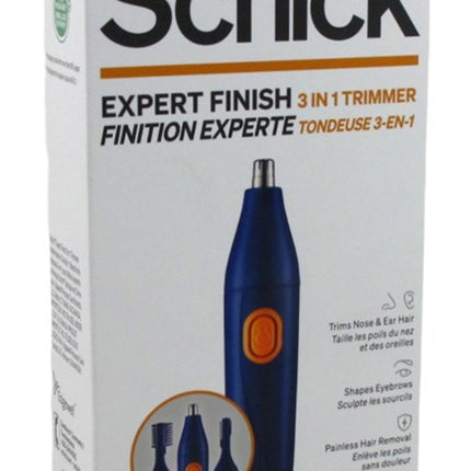 Schick Mens Trimmer Expert Finish 3-In-1