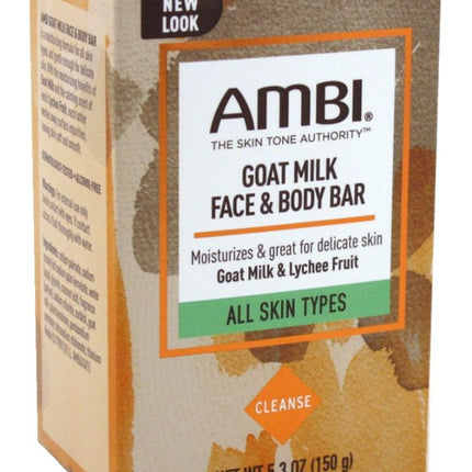 Ambi Face & Body Bar Goat Milk All Skin Types 5.3oz