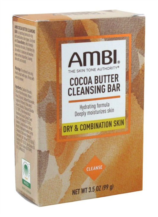 Ambi Cleansing Bar Soap Cocoa Butter 3.5oz