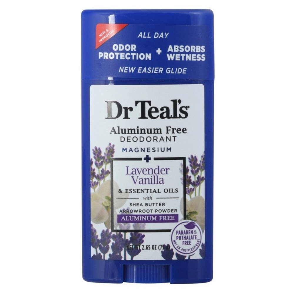 Dr Teals Deodorant Lavender Vanilla 2.65oz Aluminum-Free