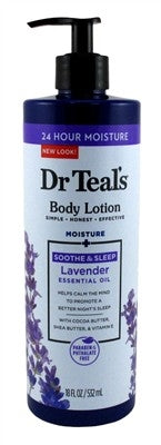 Dr Teals Body Lotion Soothe & Sleep Lavender 18oz