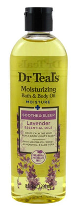 Dr Teals Bath & Body Oil Lavender Soothe & Sleep 8.8oz