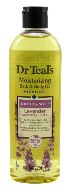 Dr Teals Bath & Body Oil Lavender Soothe & Sleep 8.8oz