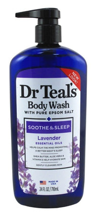 Dr Teals Body Wash Lavender Soothe & Sleep 24oz