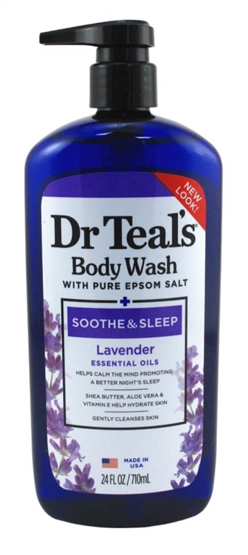 Dr Teals Body Wash Lavender Soothe & Sleep 24oz