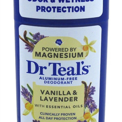 Dr Teals Deodorant Aluminum- Free 2.5oz Vanilla & Lavender