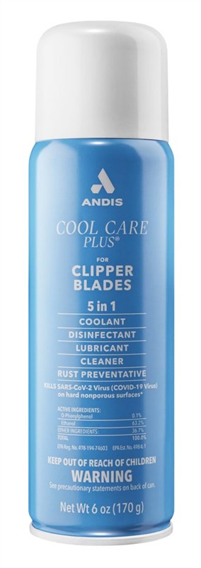Andis Cool Care Plus For Clipper Blades 5-In-1 6oz