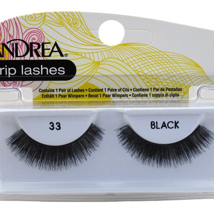 Andrea Lashes Strip Style 33 Black