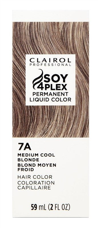 Clairol Liquicolor Permanent Haircolor 7A/42D Medium Cool Blonde 2oz