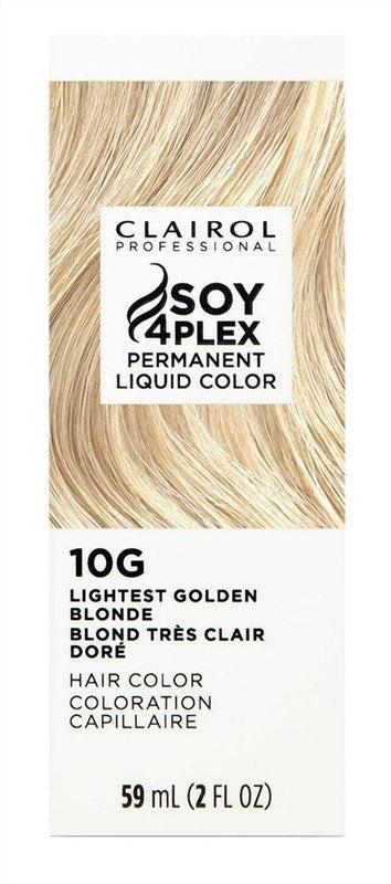Clairol Liquicolor Permanent Haircolor 10G/12G Lightest Golden Blonde 2oz