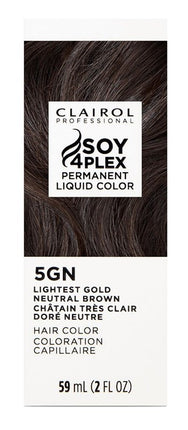 Clairol Liquicolor Permanent Haircolor 5Gn/35G Lightest Gold Neut. Brown 2oz