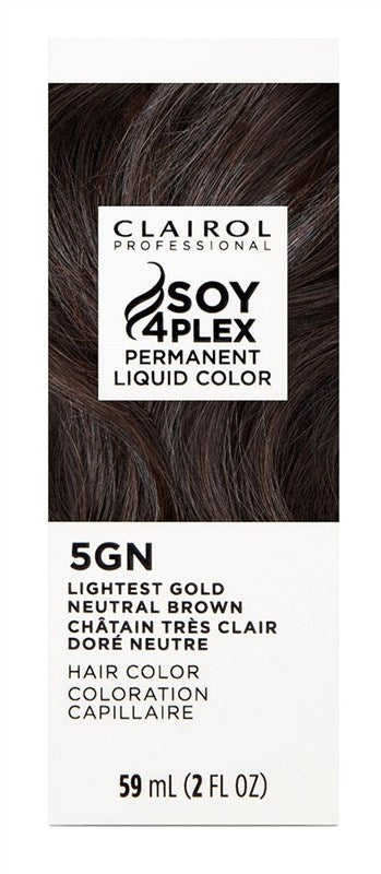 Clairol Liquicolor Permanent Haircolor 5Gn/35G Lightest Gold Neut. Brown 2oz